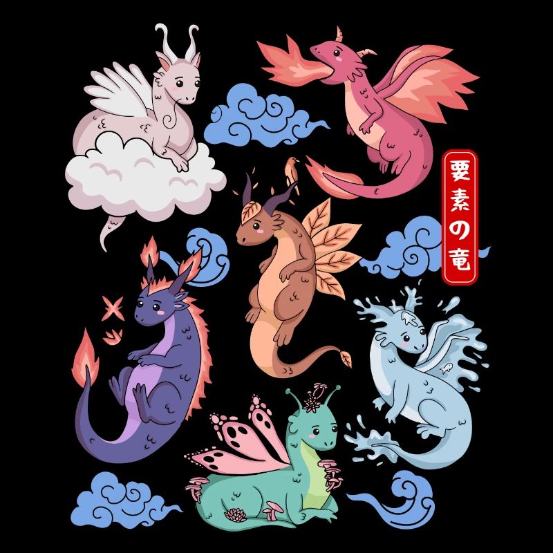 Flight of Dragons Cute Elemental Mythical