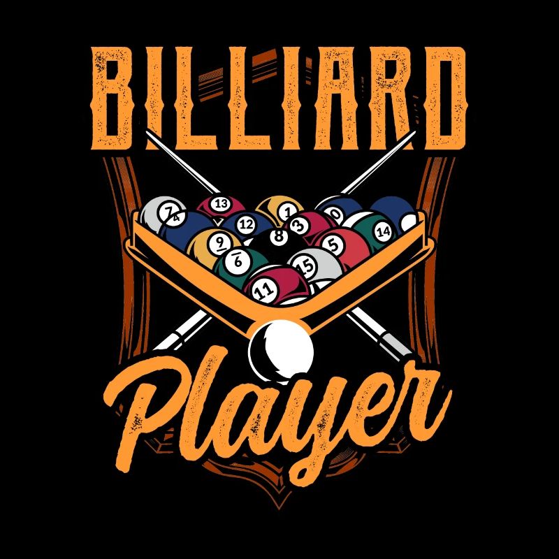 Billiard Player Billiard Lovers Pool
