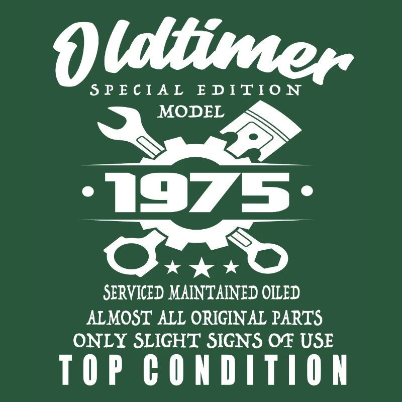Oldtimer Special Edition Model 1975 Birthday