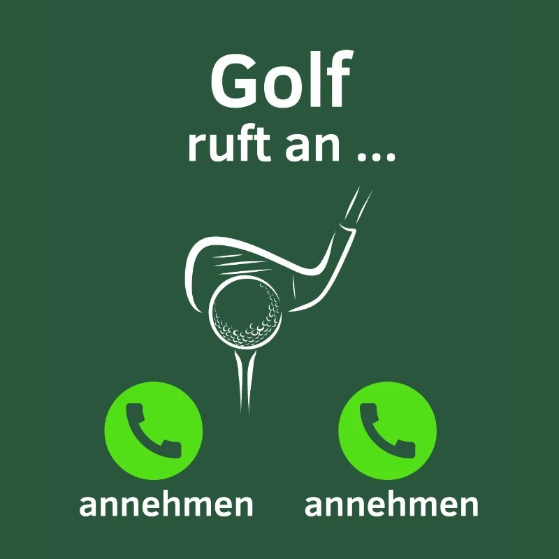 Golf ruft an - annehmen oder annehmen?