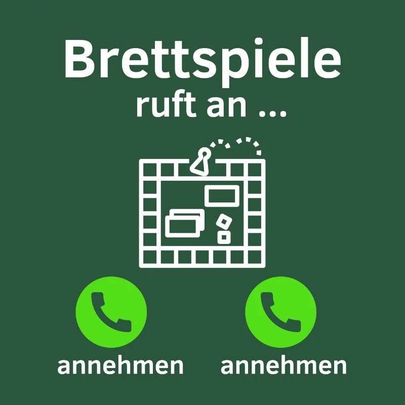 Brettspiele ruft an - annehmen oder annehmen?