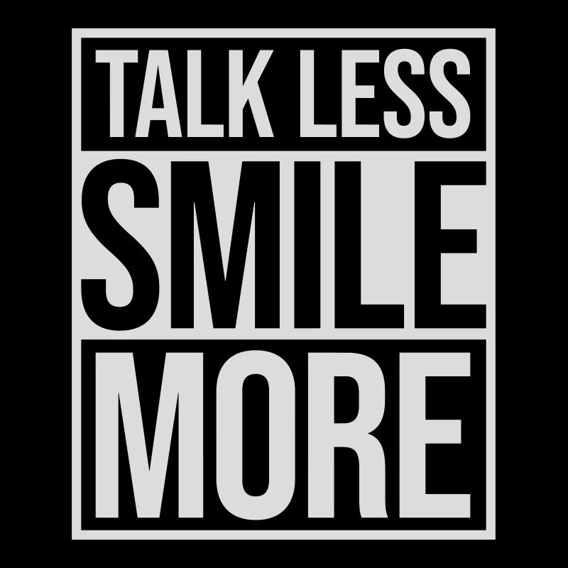 parler moins sourire plus