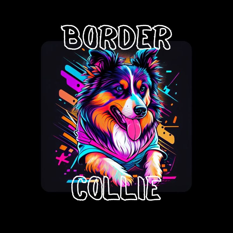 Graffiti Style - Cooler Border Collie 3