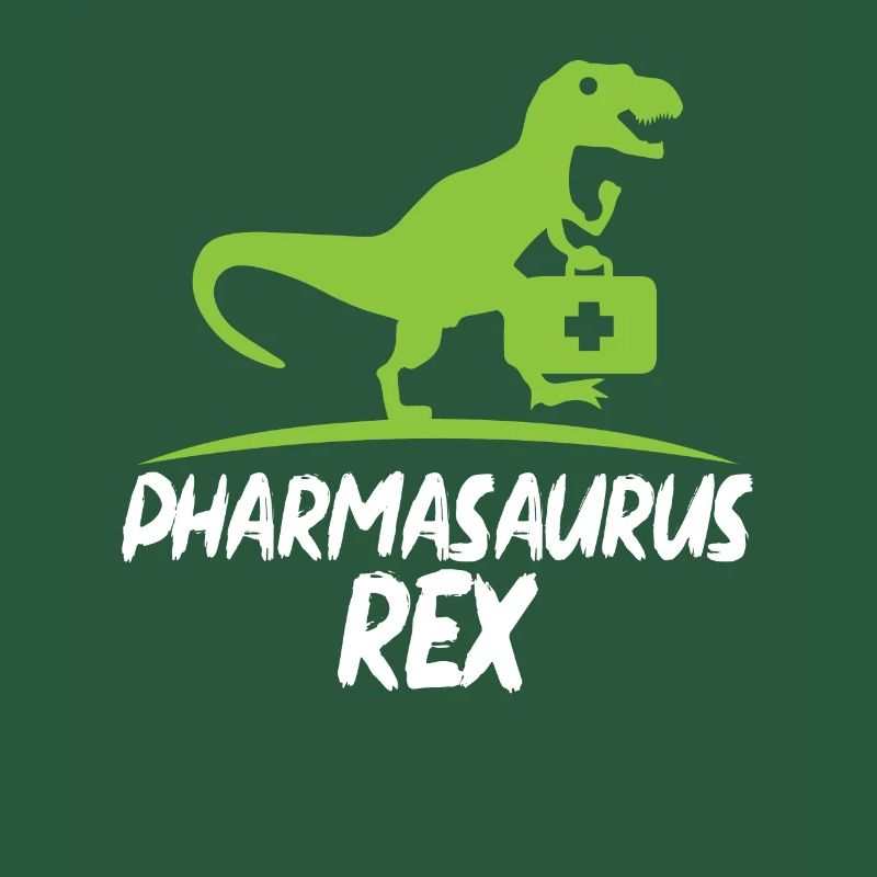 Pharmacist Pharmasaurus Rex Pharmacy Pharma T-Rex
