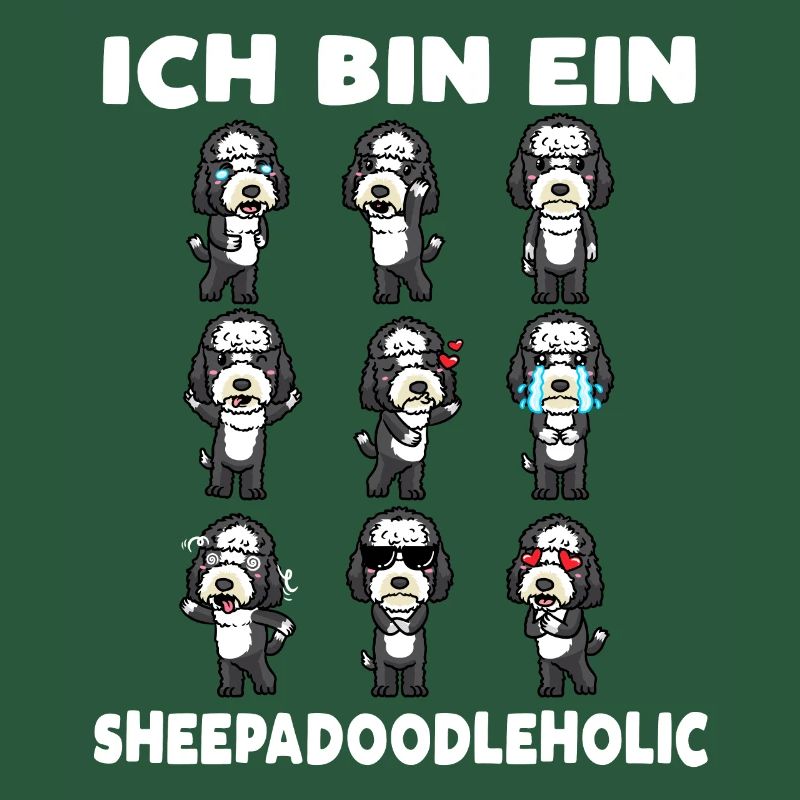 Sheepadoodle Hund Sheepadoodleholic