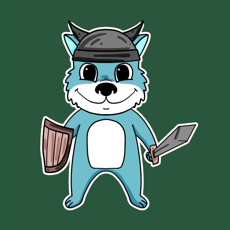 Wikinger Wolf