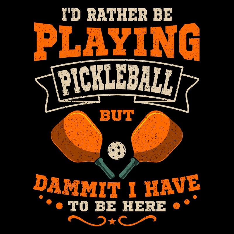 I would rather play pickleball paddle