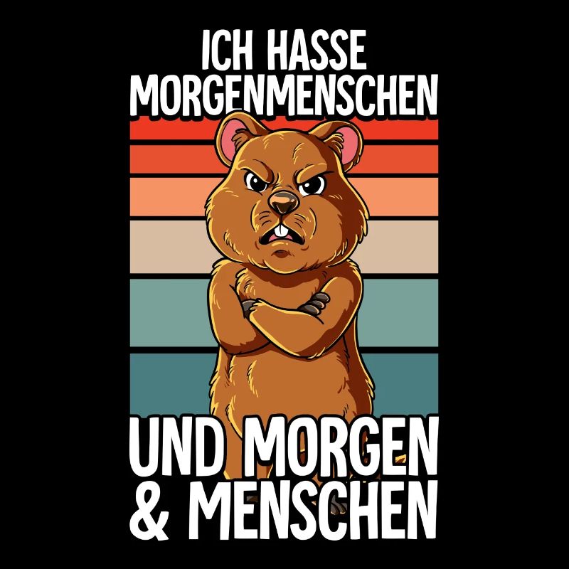 Ich Hasse Morgenmenschen Quokka