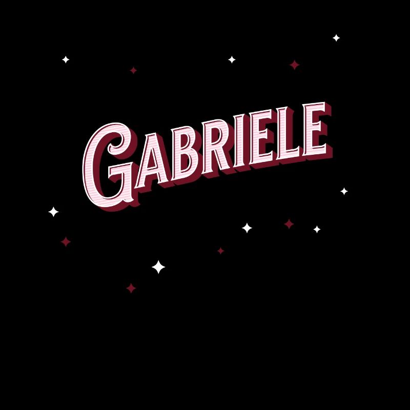 Gabriele's name personalized