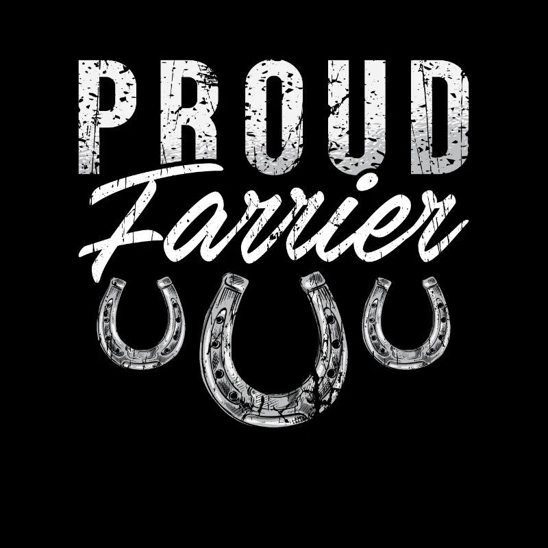 Farrier Proud Farrier Forging Horseshoe Metalsmith