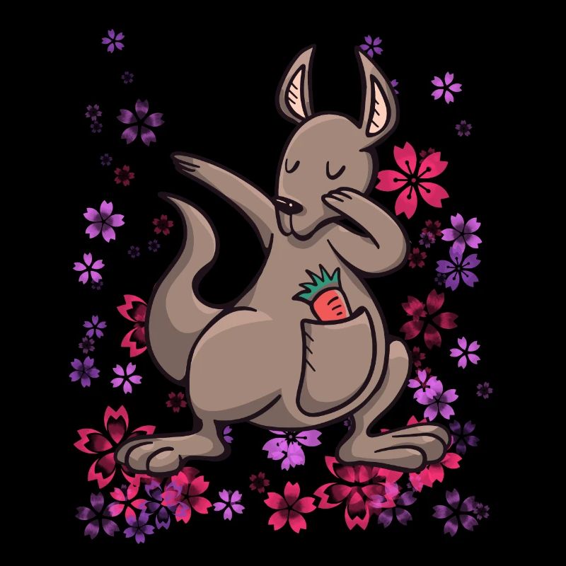 Känguru Australien Beuteltier Mädchen