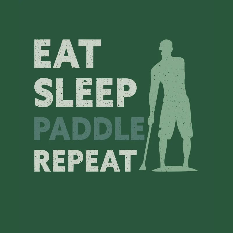 Manger Sleep Paddle Répéter Stand Up Stand-Up Paddle