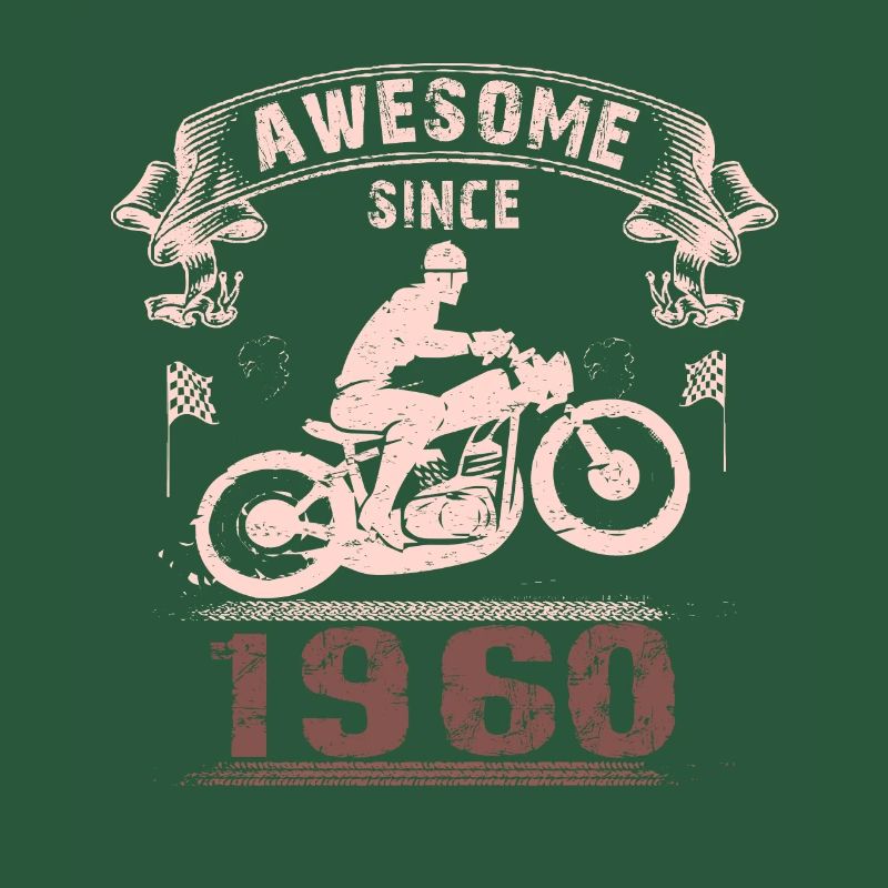 Awesome since 1960, Biker 63. Geburtstag