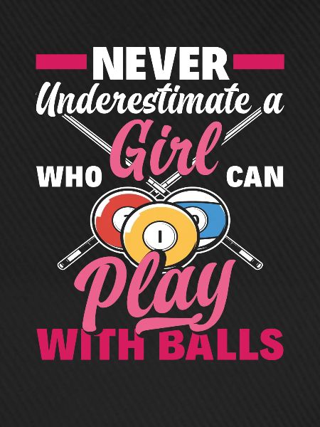 Billard Mädchen Frauen