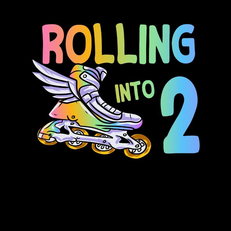 2e anniversaire patin à roues alignées