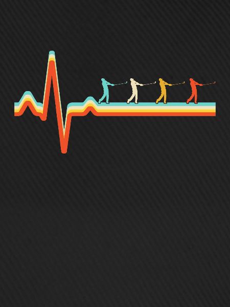 Golf Retro Heartbeat