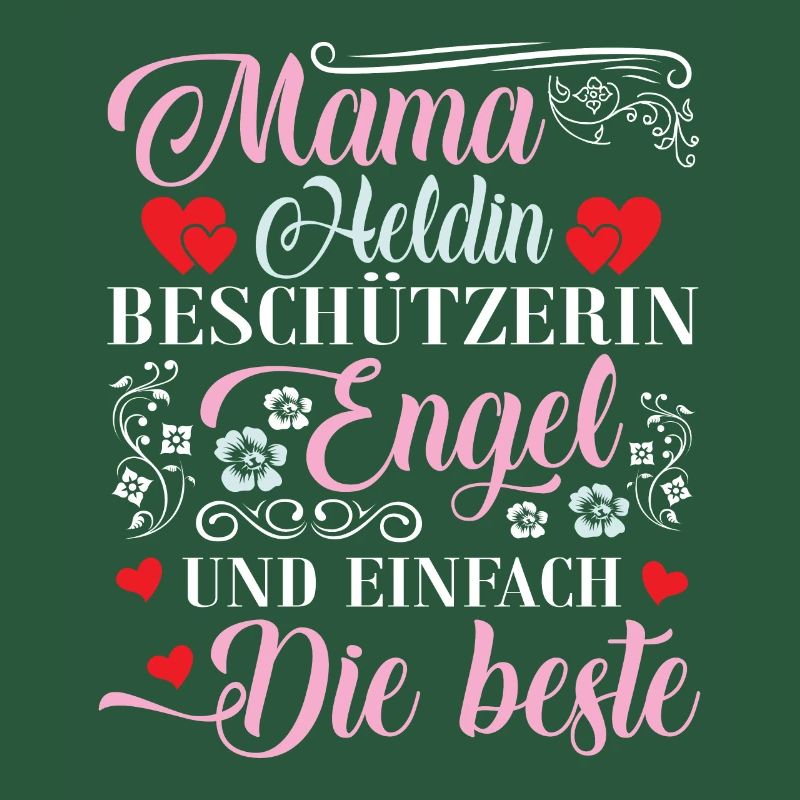 Mama Heldin Beschützerin Engel Die Beste Mutter