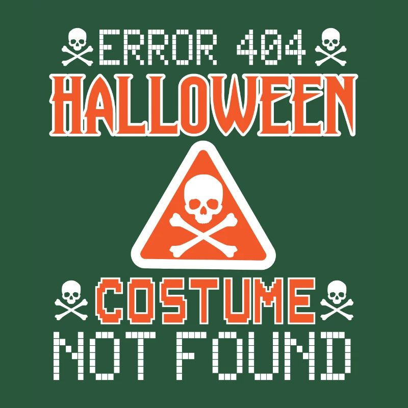 Error 404 Costume Not Found Halloween Coding