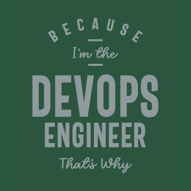 Devops Engineer Funny Job Occupation