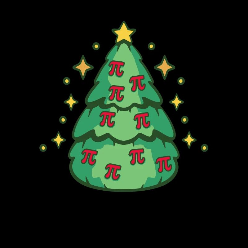 Christmas Tree Pi's - Math Pi Christmas