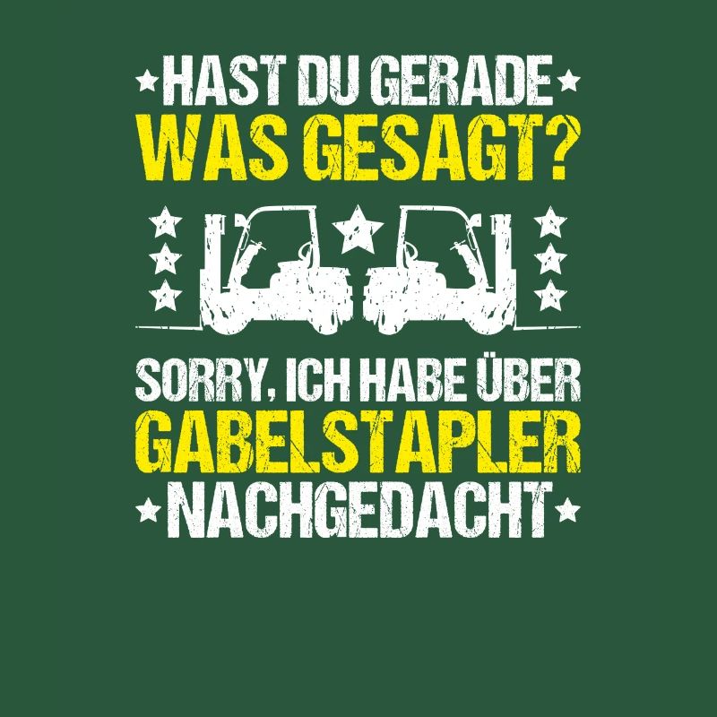 Staplerfahrer Gabelstaplerfahrer Forklift Operator