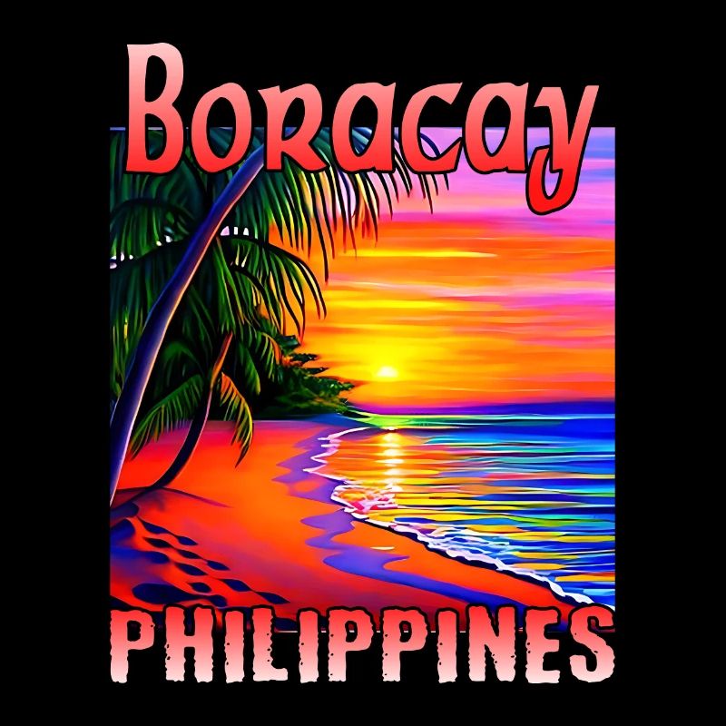 Boracay Philippines Coucher de soleil