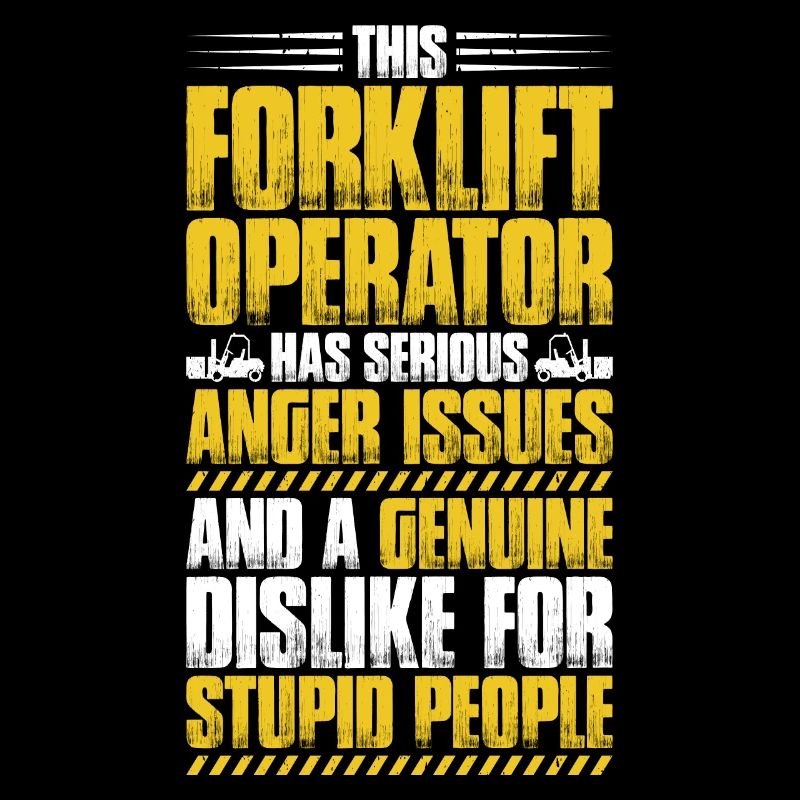 Staplerfahrer Gabelstaplerfahrer Forklift Operator