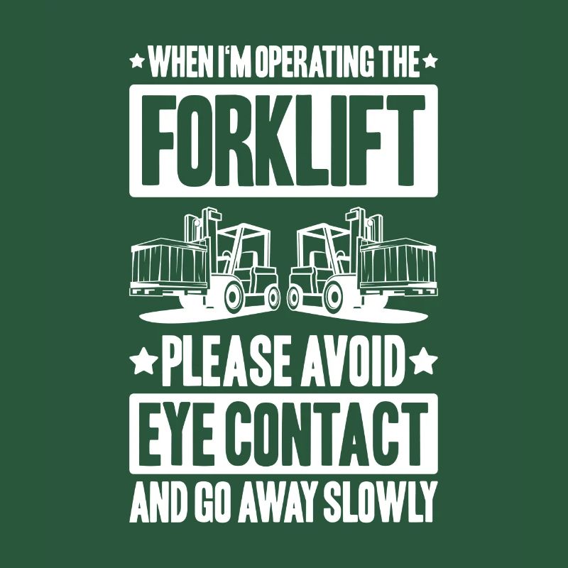 Staplerfahrer Gabelstaplerfahrer Forklift Operator
