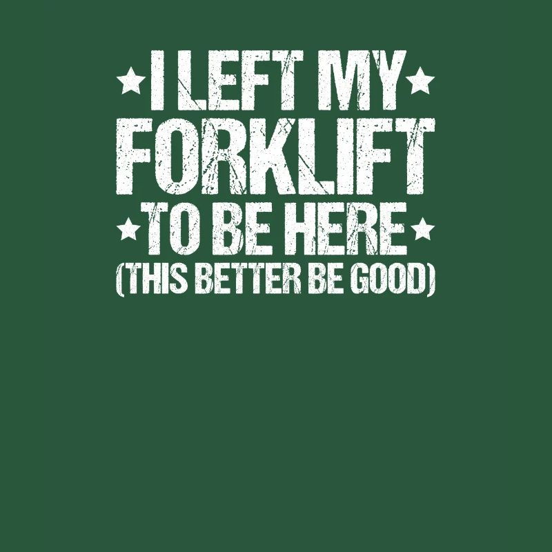 Staplerfahrer Gabelstaplerfahrer Forklift Operator