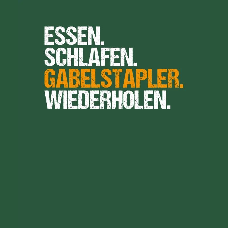 Staplerfahrer Gabelstaplerfahrer Forklift Operator