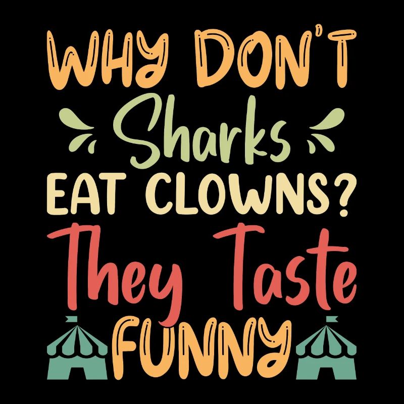 Pourquoi les requins ne mangent-ils pas de clowns?
