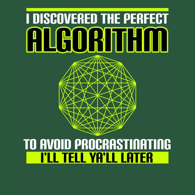Discovered Perfect Algorithm Avoid Procrastinating