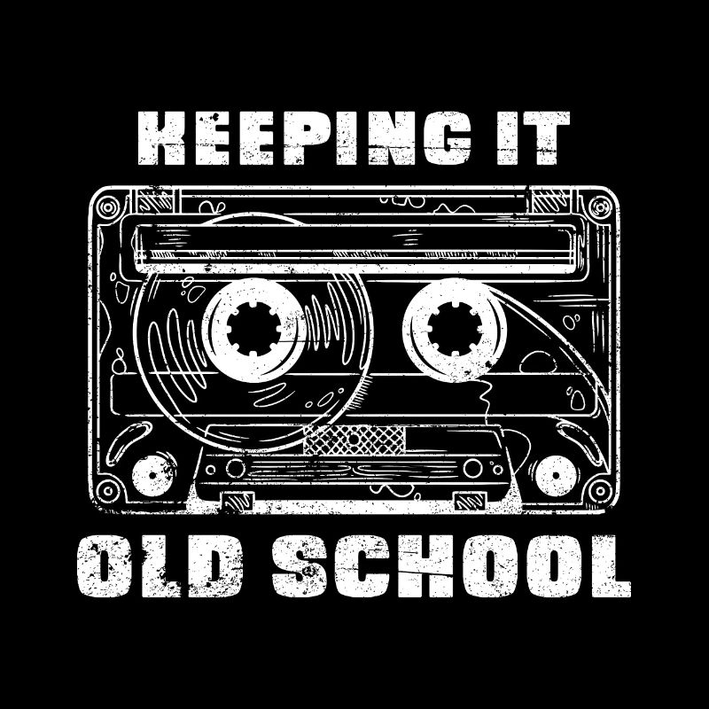 Keeping It Old School Vintage Kassette Reto C