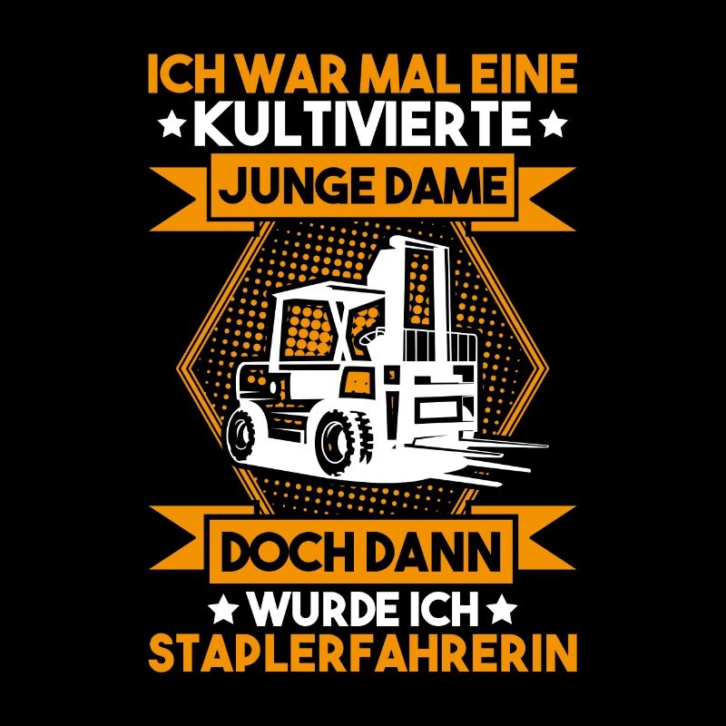 Staplerfahrer Gabelstaplerfahrer Forklift Operator