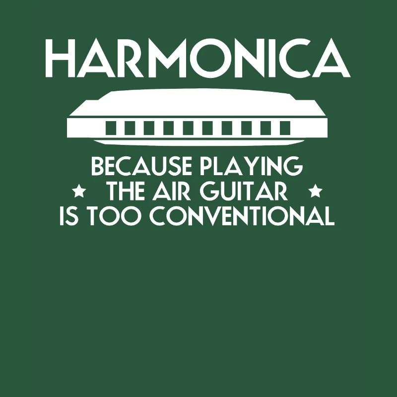 Harmonica Harmonica Slogan Shirt