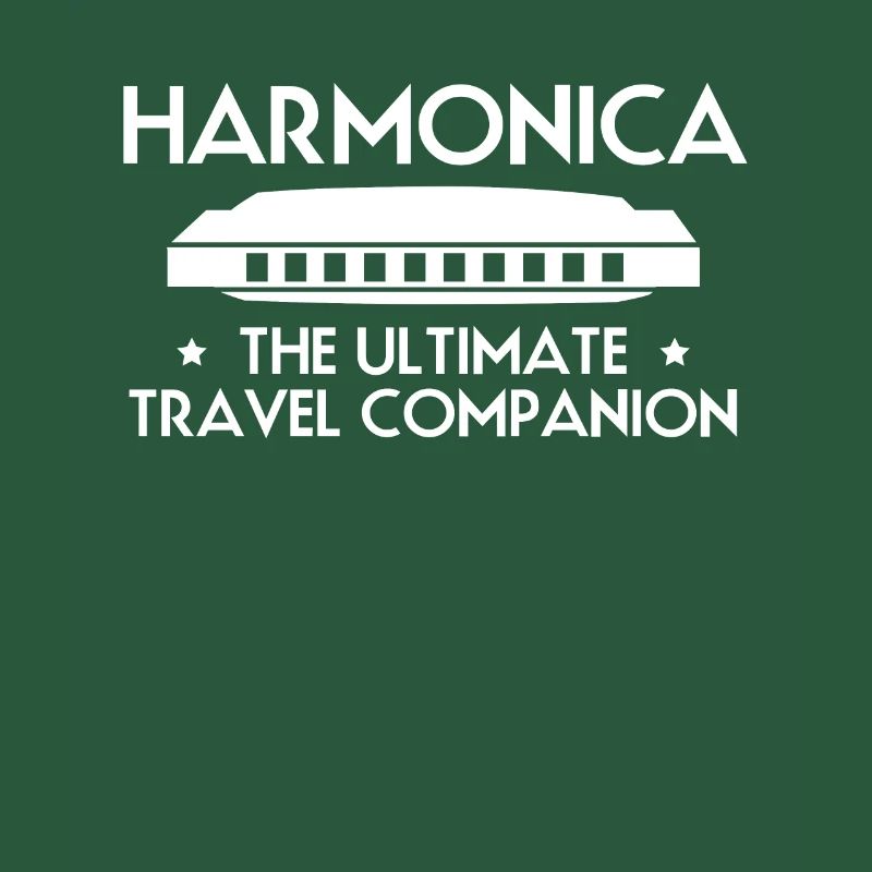 Harmonica Harmonica Slogan Chemise