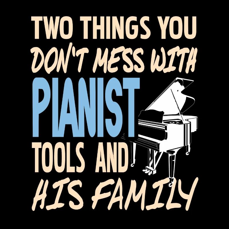 Deux choses que vous ne plaisantez pas avec Pianist Cool Retro