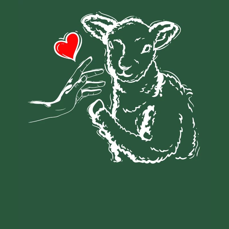 Schaf Liebe Schäfer High Five