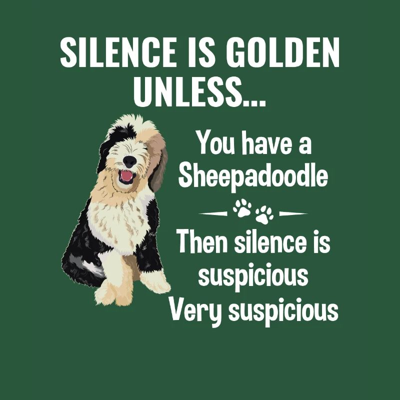 Sheepadoodle Doodle Dog