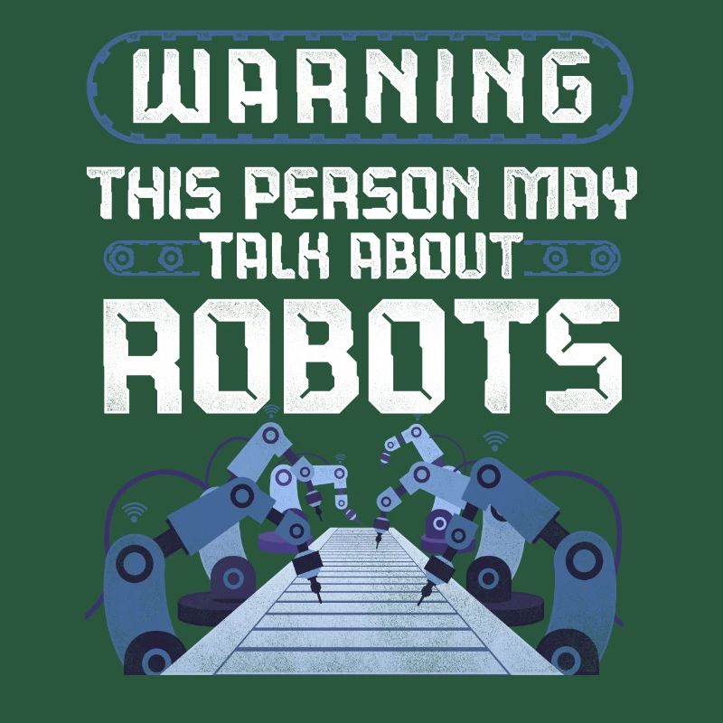 Robot Robotics Engineer Warning