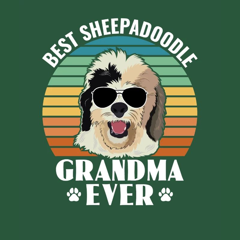 Sheepadoodle Doodle Hund
