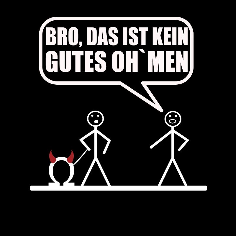 Funny stick figure Not a good omen