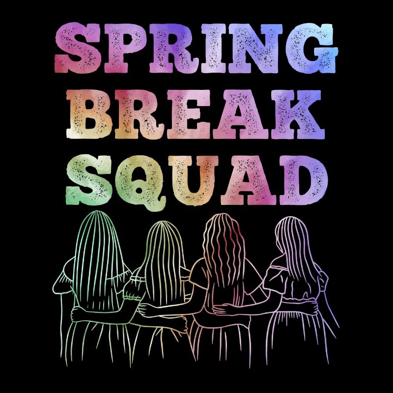 Spring Break Squad Summer Holidays Spring Break