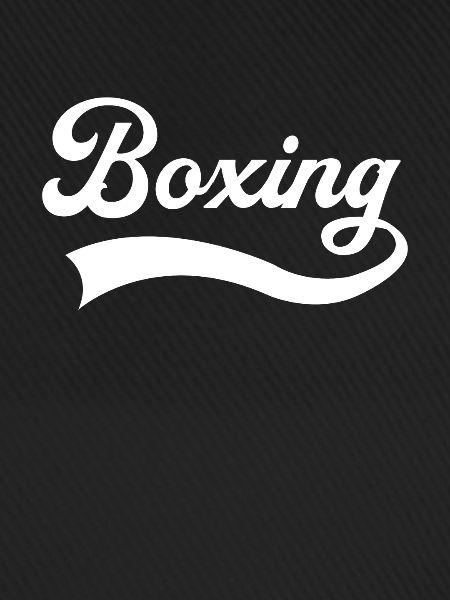 Boxes lettering
