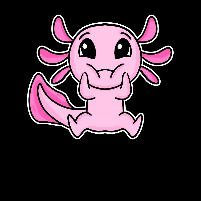 Motif Axolotl mignon