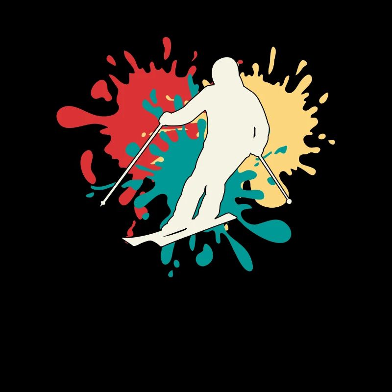 Skier Silhouette