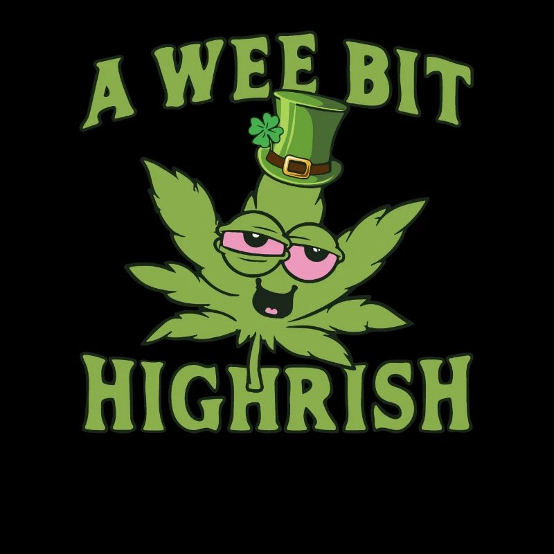 Un peu Highrish Cannabisleaf