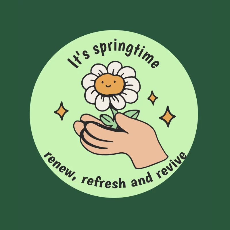 It's Spring Time Renew Refresh & Revive Spring