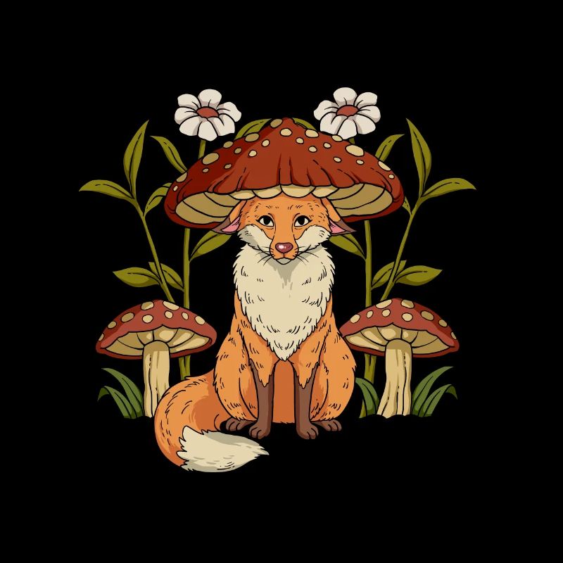 Cottagecore Fox