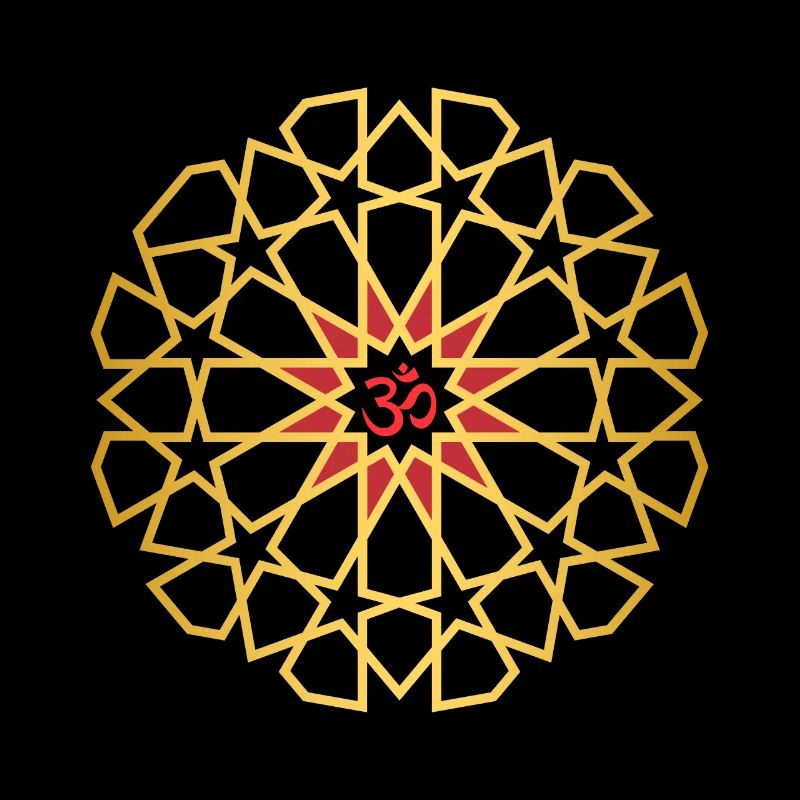 Om-Symbole Om-Signe Om-Mantra, Om-Mandala